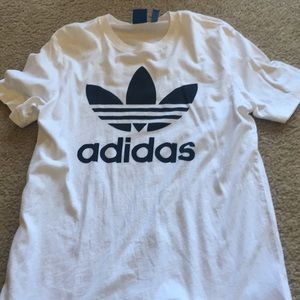 Brand New white Adidas T-shirt.